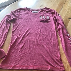 Hollister size medium pink shirt
